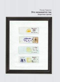 Линор Горалик - Это называется так (короткая проза)