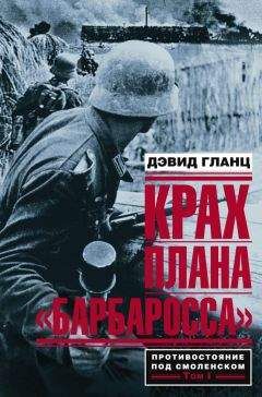 Дэвид Гланц - Крах плана «Барбаросса». Противостояние под Смоленском. Том I