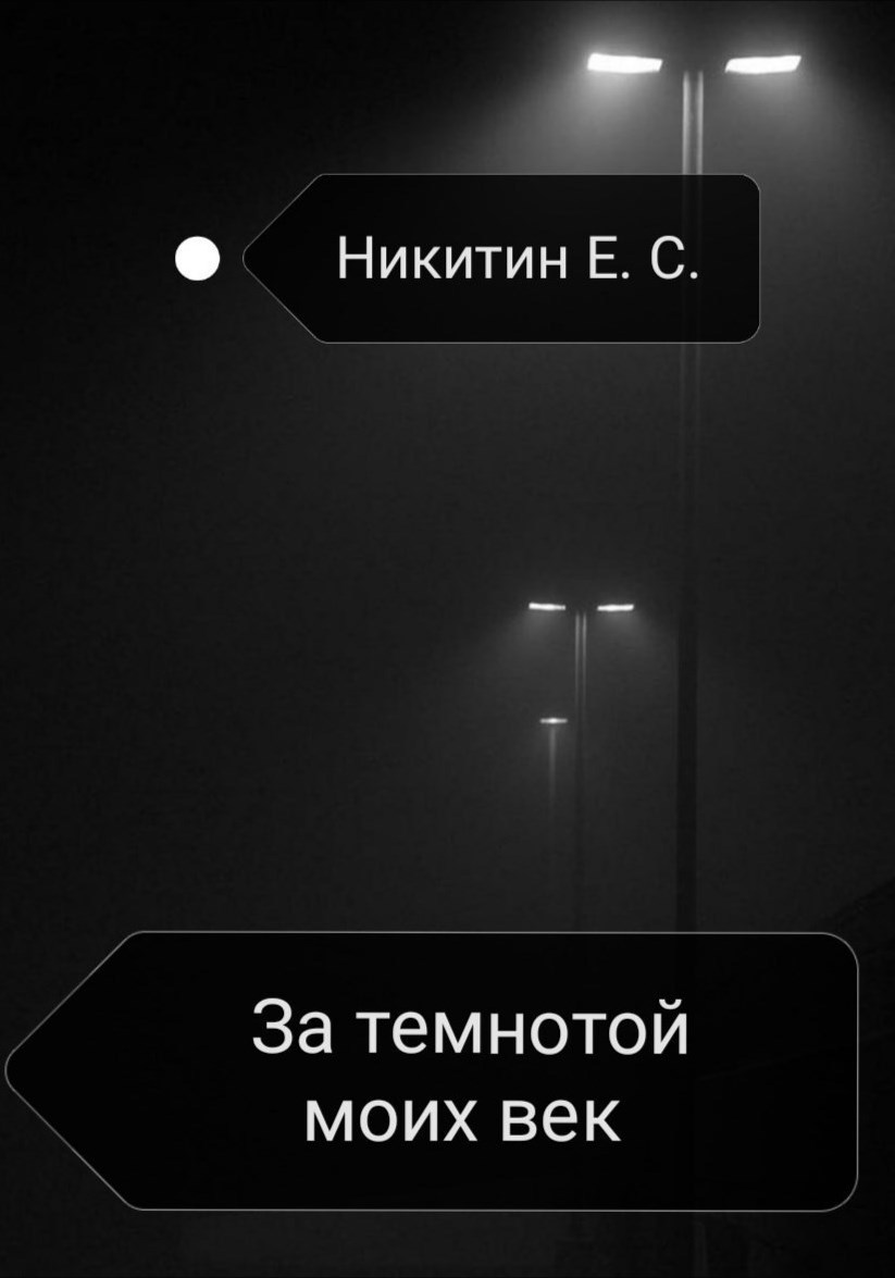 За темнотой моих век - Евгений Сергеевич Никитин