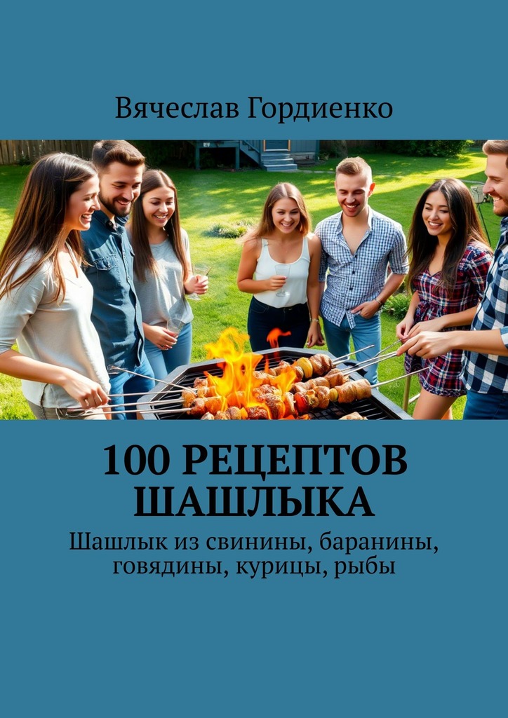 100 рецептов шашлыка. Шашлык из свинины, баранины, говядины, курицы, рыбы - Вячеслав Гордиенко