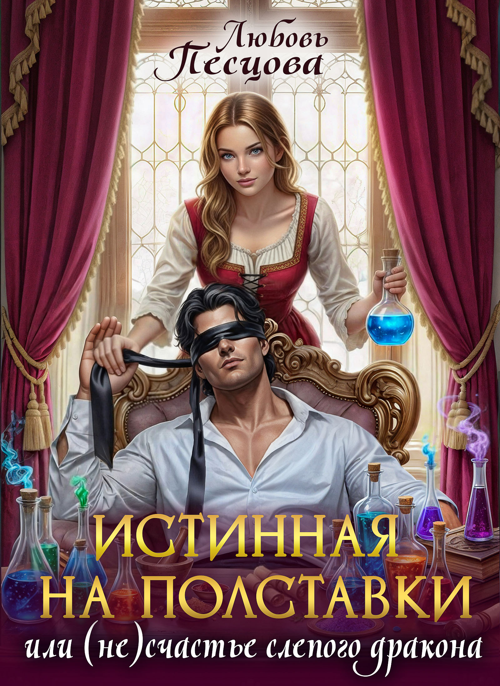 Истинная на полставки, или (не) счастье слепого дракона - Любовь Песцова